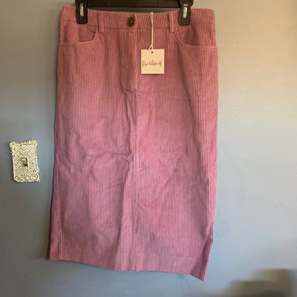 Rachel Antonoff // Lavender Corduroy Hilary Skirt - Picture 1 of 5
